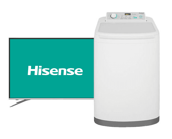 Hisense 55" TV & Simpson Washing Machine Bundle